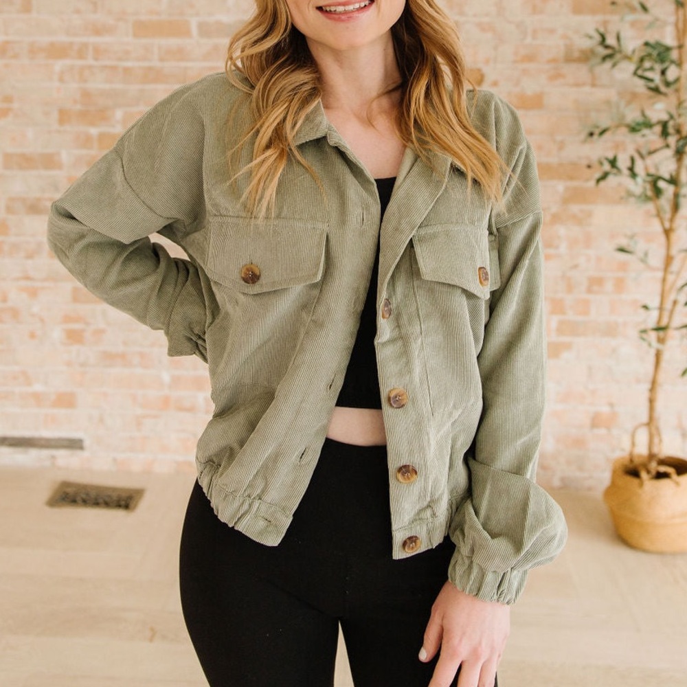 Boutique Corduroy Jacket